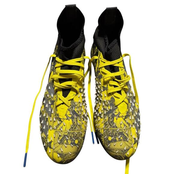Adidas Men’s Size 7 US Multicolored Predator ‘Wolverine’ Soccer Cleats - Picture 1 of 9
